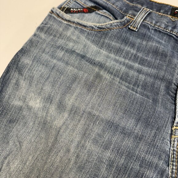 Ariat M4 FR Relaxed Boot Cut Jeans Mens 36x30 Blue Workwear Western Cowboy - Picture 4 of 16